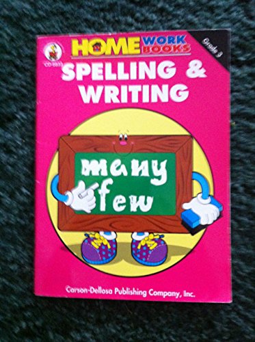 Imagen de archivo de Spelling & Writing: Grade 3 a la venta por ThriftBooks-Atlanta