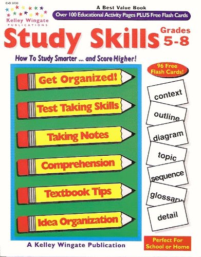 Beispielbild fr Study Skills 5-8 zum Verkauf von Wonder Book