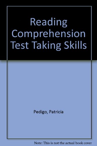 Imagen de archivo de Reading Comprehension Test Taking Skills a la venta por Wonder Book