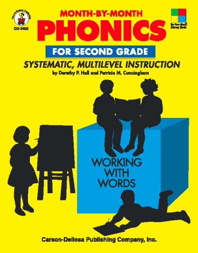 Beispielbild fr Month-by-Month Phonics for Second Grade: Systematic, Multilevel Instruction for Second Grade zum Verkauf von Wonder Book