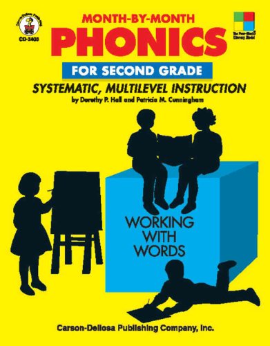 Imagen de archivo de Month-by-Month Phonics for Second Grade a la venta por Better World Books