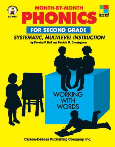 Stock image for Month-by-Month Phonics for Second Grade: Systematic, Multilevel Instruction for Second Grade for sale by Gulf Coast Books