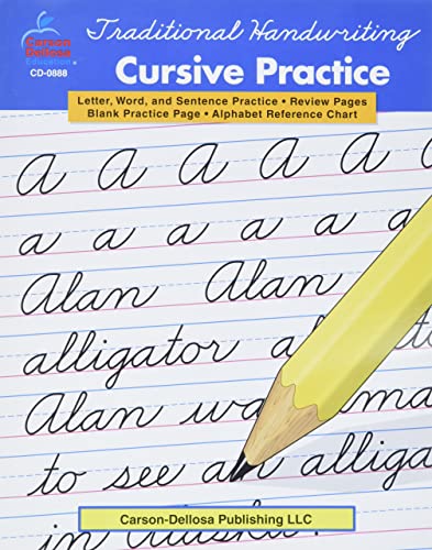 Beispielbild fr Cursive Practice, Grades 2 - 5 zum Verkauf von Better World Books
