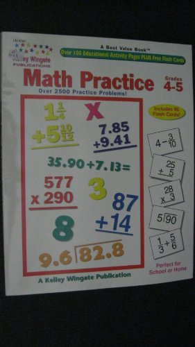 Imagen de archivo de Math Practice 4-5 a la venta por Aaron Books