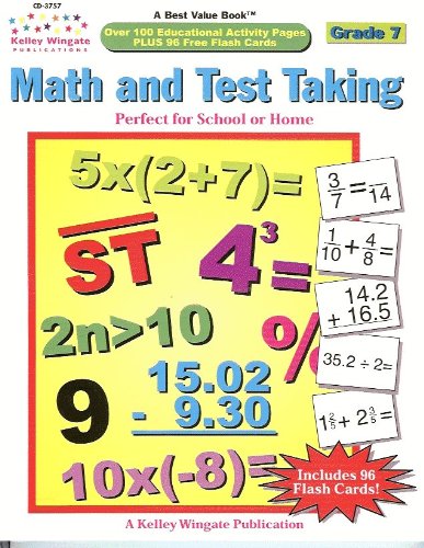 Imagen de archivo de Math and Test Taking Grade 7 a la venta por The Book Cellar, LLC