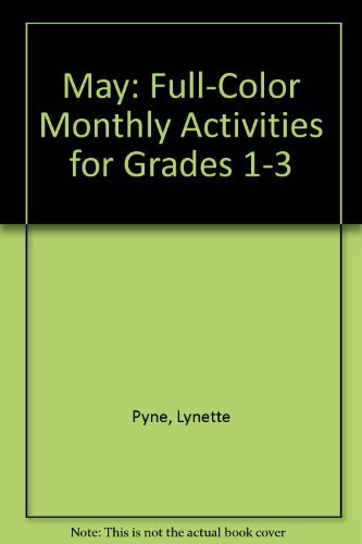 9780887245565: May: Full-Color Monthly Activities for Grades 1-3