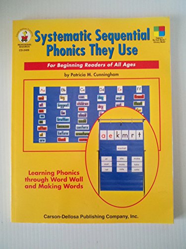 Beispielbild fr Systematic Sequential Phonics They Use: For Beginning Readers of All Ages zum Verkauf von Goodwill of Colorado