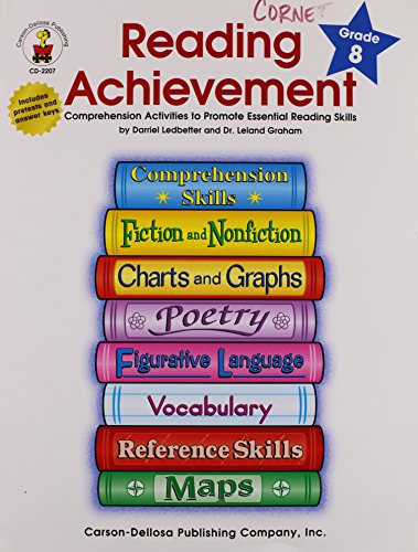 Stock image for Reading Achievement, Grade 8 (2001 Copyright) for sale by ~Bookworksonline~