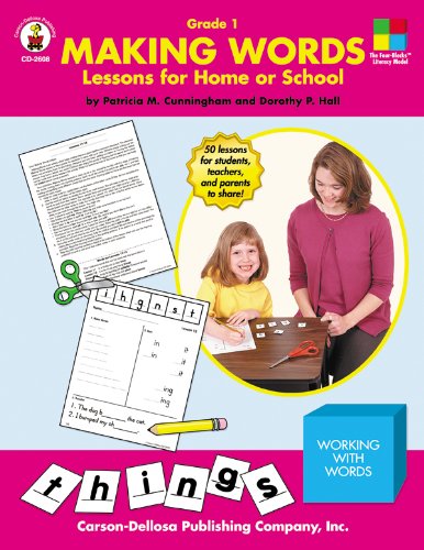 9780887246609: Making Words: Lessons for Home or School Grade 1