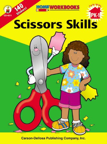 Imagen de archivo de Scissors Skills, Grades PK - 1 (Home Workbooks) a la venta por Gulf Coast Books