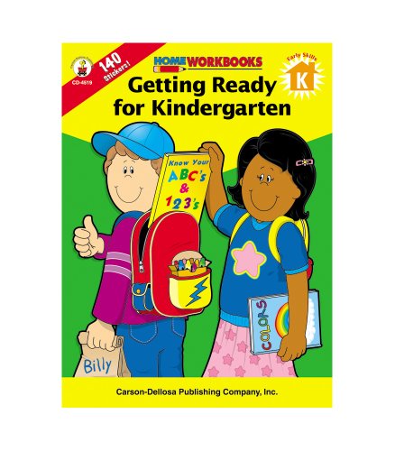 Imagen de archivo de Getting Ready for Kindergarten (Home Workbooks) a la venta por BooksRun