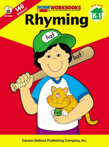 Beispielbild fr Rhyming, Grades K - 1 (Home Workbooks) zum Verkauf von Wonder Book