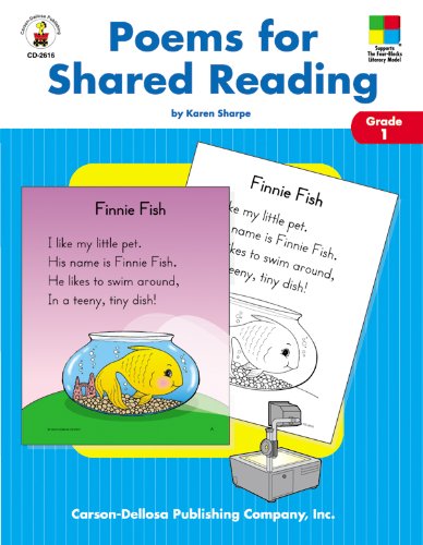 Beispielbild fr Poems for Shared Reading, Grade 1 zum Verkauf von Better World Books