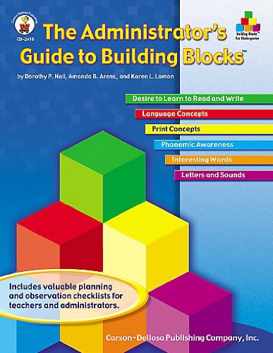 Beispielbild fr Administrator's Guide to Building Blocks, Grade K zum Verkauf von Half Price Books Inc.