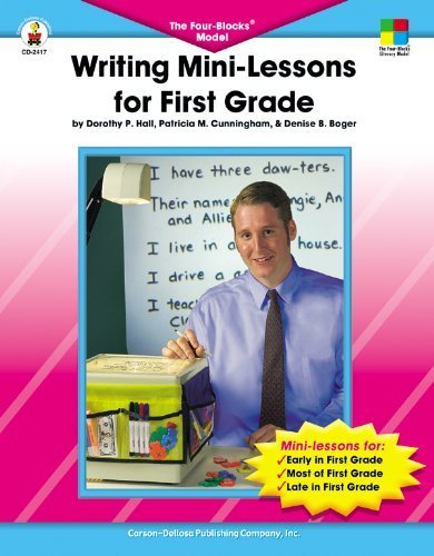 9780887248139: Writing Mini-Lessons for First Grade: The Four-Blocks Model