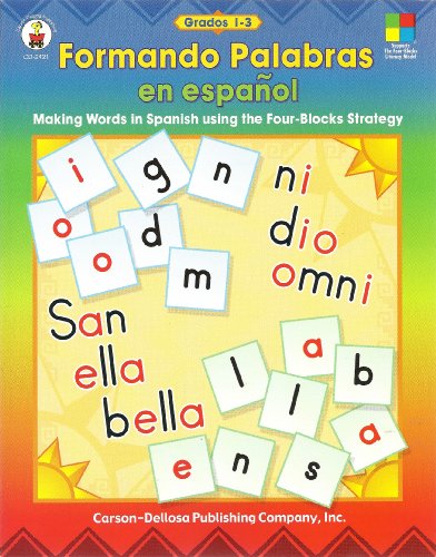 Beispielbild fr Formando Palabras En Espanol: Making Words in Spanish Using the Four-blocks Strategy Grades 1-3 (Spanish Edition) zum Verkauf von BooksRun