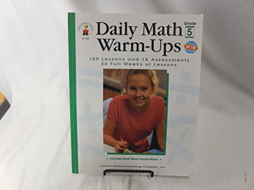 Stock image for Daily Math Warm-Ups, Grade 5 (Daily Series) for sale by HPB Inc.