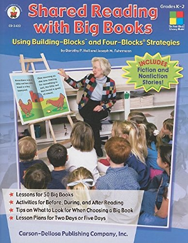 9780887248689: Shared Reading with Big Books, Grades K-2: Lessons Using Building-Blocks and Four-Blocks Strategies (Four-Blocks Literacy Model)