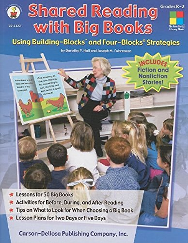 9780887248689: Shared Reading With Big Books: Lessons Using Building-Blocks And Four-Blocks Strategies, Grades K-2