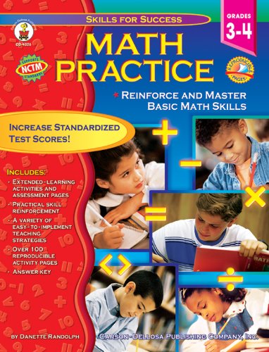 Stock image for Math Practice, Grades 3 - 4: Reinforce and Master Basic Math Skills for sale by ThriftBooks-Atlanta