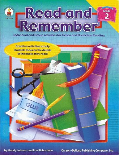 Imagen de archivo de Read and Remember : Grade 2 a la venta por Better World Books