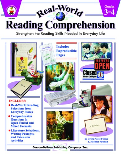 Stock image for Real World Reading Comprehension For Grades 3-4 for sale by Your Online Bookstore