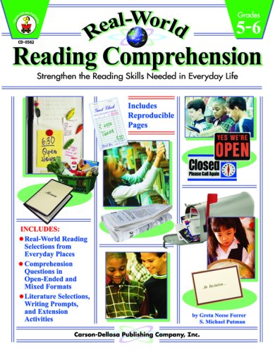 Stock image for Real-World Reading Comprehension Grades 5-6 for sale by SecondSale