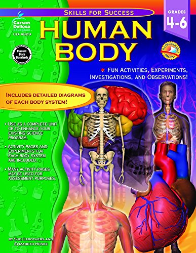 Imagen de archivo de Human Body, Grades 4 - 6: Fun Activities, Experiments, Investigations, and Observations! (Skills for Success) a la venta por HPB Inc.