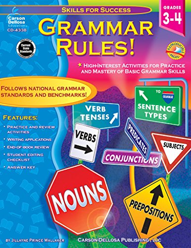 Stock image for Grammar Rules Grades 3 4 High for sale by SecondSale
