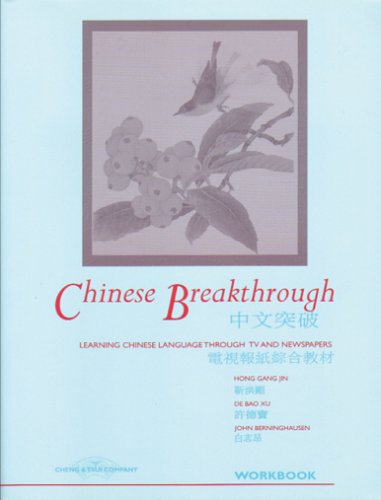 Stock image for Chinese Breakthrough: Learning Chinese through TV and Newspapers (Textbook) for sale by Books From California