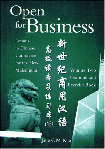 Beispielbild fr Open for Business-Vol. 2: Lessons in Chinese Commerce for the New Millennium zum Verkauf von -OnTimeBooks-