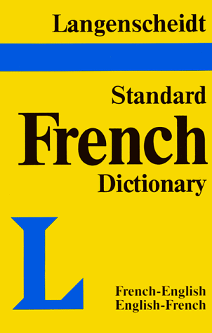 Langenscheidt's Standard French Dictionary: French-English English-French (9780887290565) by Langenscheidt