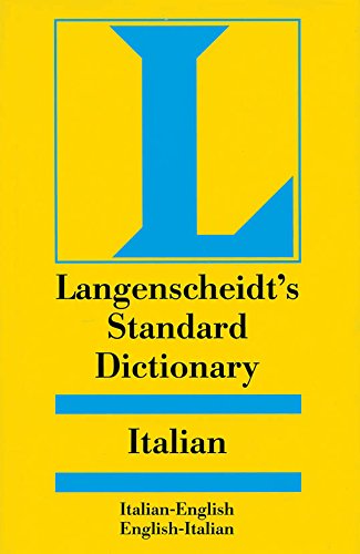 Beispielbild fr Langenscheidt's Standard Italian Dictionary zum Verkauf von Wonder Book