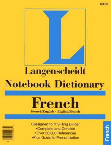 Stock image for Notebook Dictionary French for sale by Better World Books