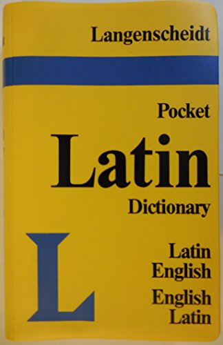 Beispielbild fr Langenscheidt Pocket Latin Dictionary: Latin-English, English- Latin zum Verkauf von ThriftBooks-Atlanta