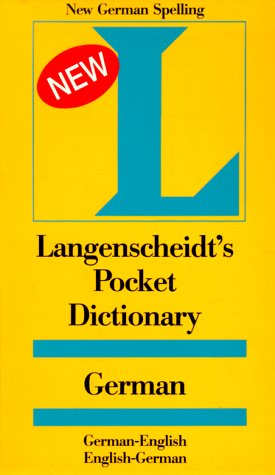 9780887291210: Pocket German (Pocket Dictionary S.)