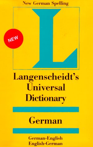 Universal German-English Dictionary - Langenscheidt Editorial