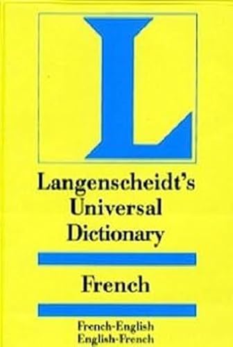 Beispielbild fr Langenscheidt's Universal Dictionary: French English English French (Langenscheidt's Pocket Dictionaries) zum Verkauf von SecondSale