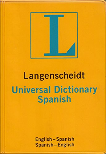 9780887291661: Langenscheidt's Universal Dictionary: English-Spanish, Spanish-English