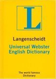 9780887291906: Langenscheidt's Universal Webster English Dictionary