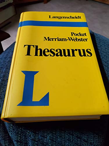 Beispielbild fr Pocket Thesaurus zum Verkauf von Better World Books: West