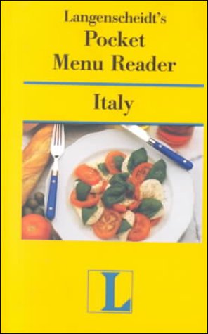 Imagen de archivo de Pocket Menu Reader Italy (Langenscheidt Pocket Menu Reader) (English and Italian Edition) a la venta por Front Cover Books