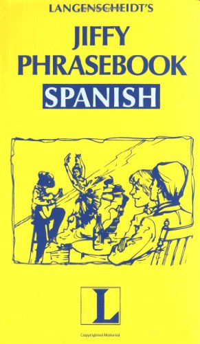 Beispielbild fr Jiffy Phrasebook Spanish (Langenscheidt Phrasebooks) zum Verkauf von Wonder Book