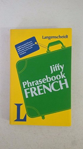 Stock image for Jiffy Phrasebook French [Book Only] (English and French Edition) for sale by SecondSale