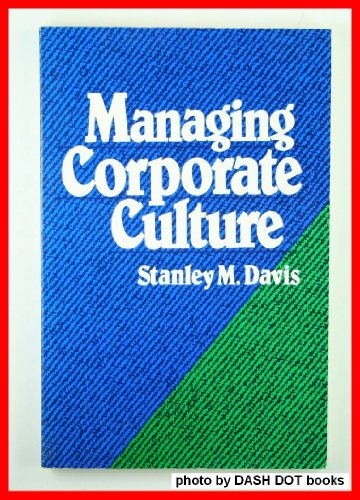 9780887300592: Managing Corporate Culture