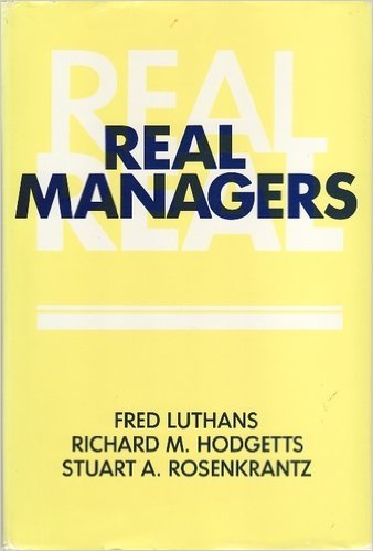 Beispielbild fr Real Managers zum Verkauf von Better World Books