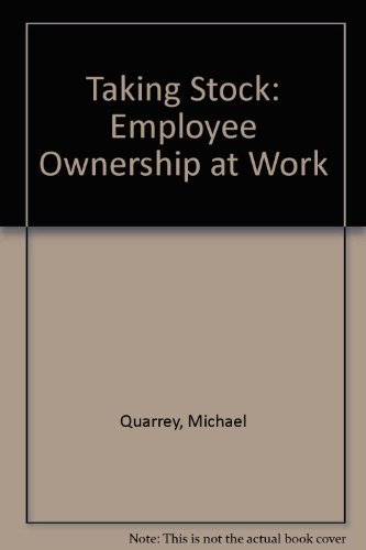 Stock image for Taking Stock: Employee Ownership at Work for sale by Irish Booksellers