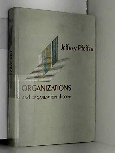 9780887302015: Organizations and Organization Theory