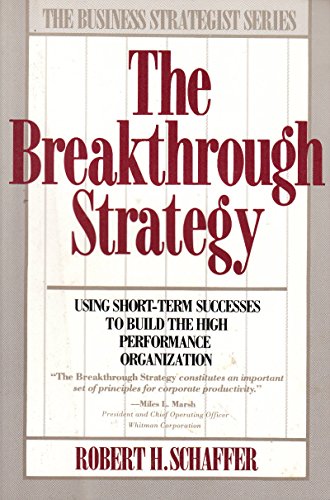 Beispielbild fr The Breakthrough Strategy zum Verkauf von Wonder Book