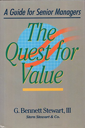 Beispielbild fr The Quest for Value (A Guide for Senior Managers) 1999 zum Verkauf von HPB-Red